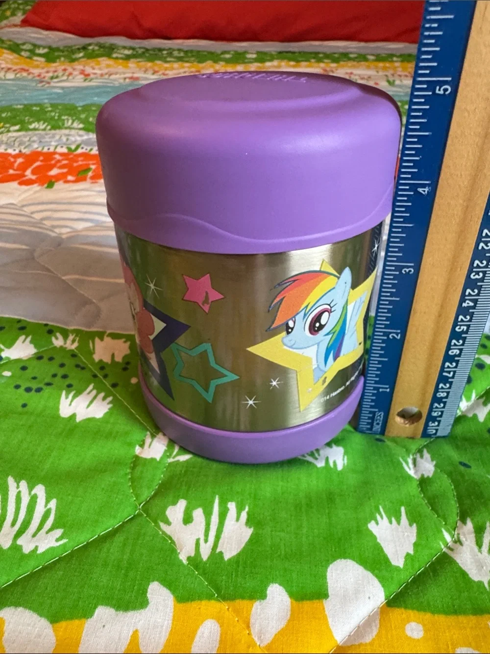 THERMOS 10 OZ FUNTAINER FOOD JAR, MY LITTLE PONY